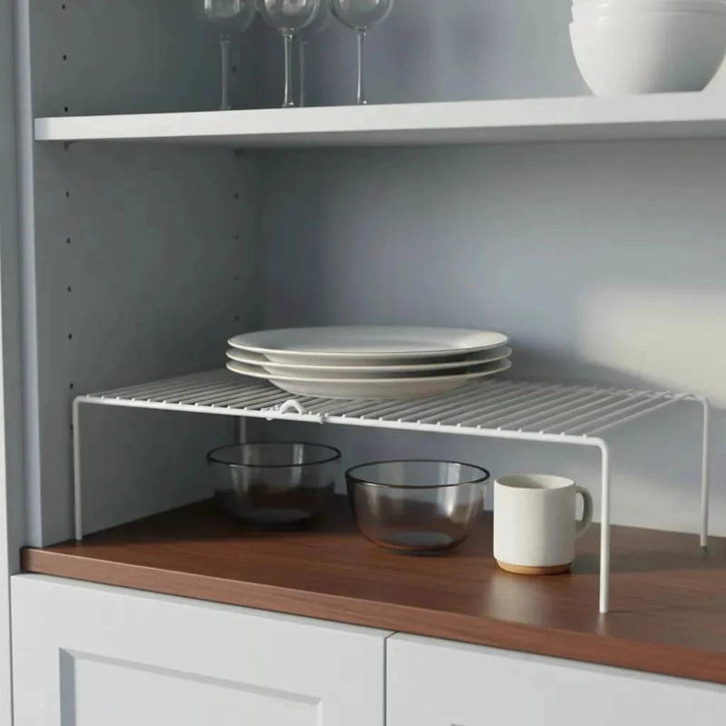 ORGANIZADOR DE COCINA EXTENDIBLE PARA ALMACENAMIENTO BLANCO - 2