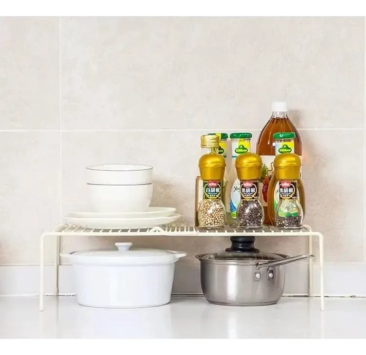 ORGANIZADOR DE COCINA EXTENDIBLE PARA ALMACENAMIENTO BLANCO - 5