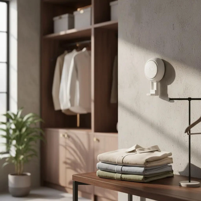 ZAPATERO DE PARED CON VENTOSA PARA ORGANIZACION DE CALZADO - 1