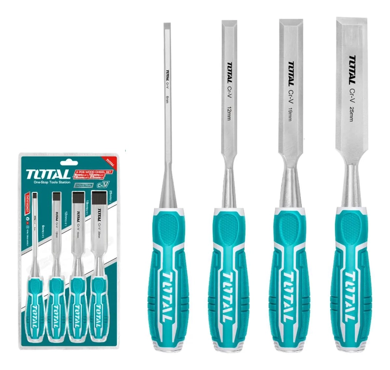 PACK DE 4 FORMONES INDUSTRIALES DE ACERO - 8
