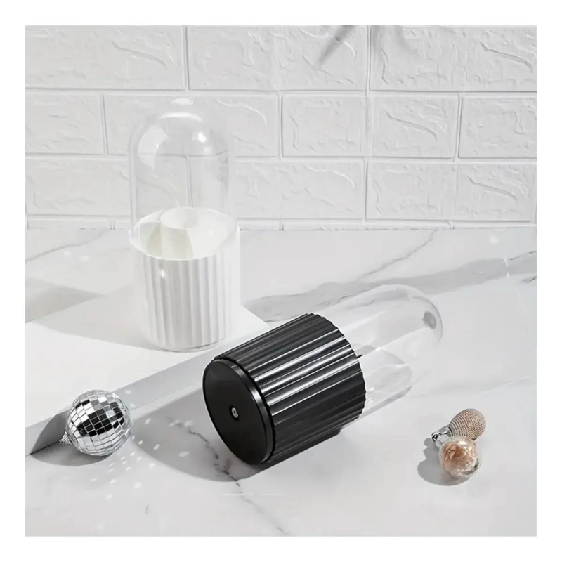ORGANIZADOR DE MAQUILLAJE CON TAPA TRANSPARENTE Y COMPARTIMENTOS - 6