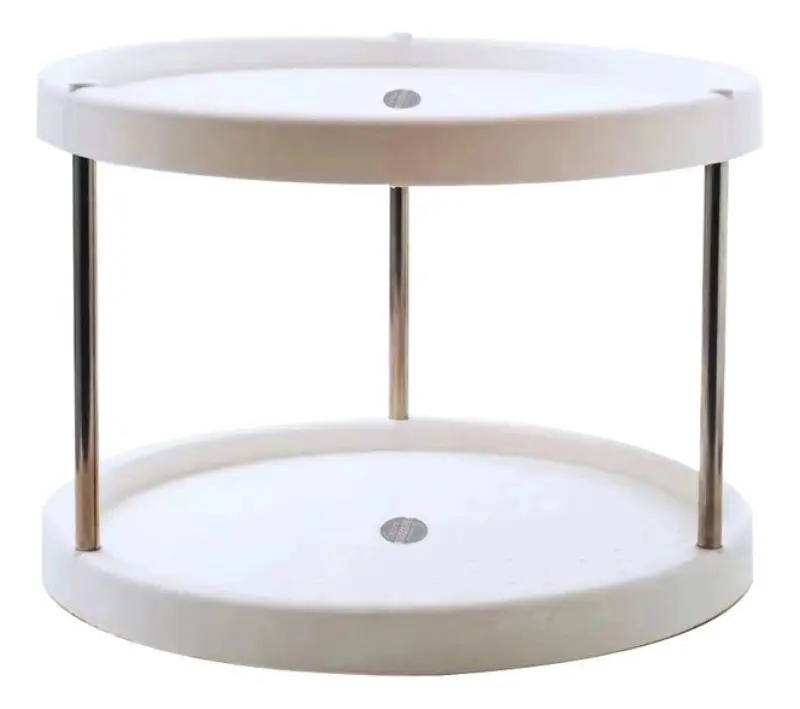 ORGANIZADOR ESPECIERO GIRATORIO DE 2 NIVELES PARA COCINA - 2