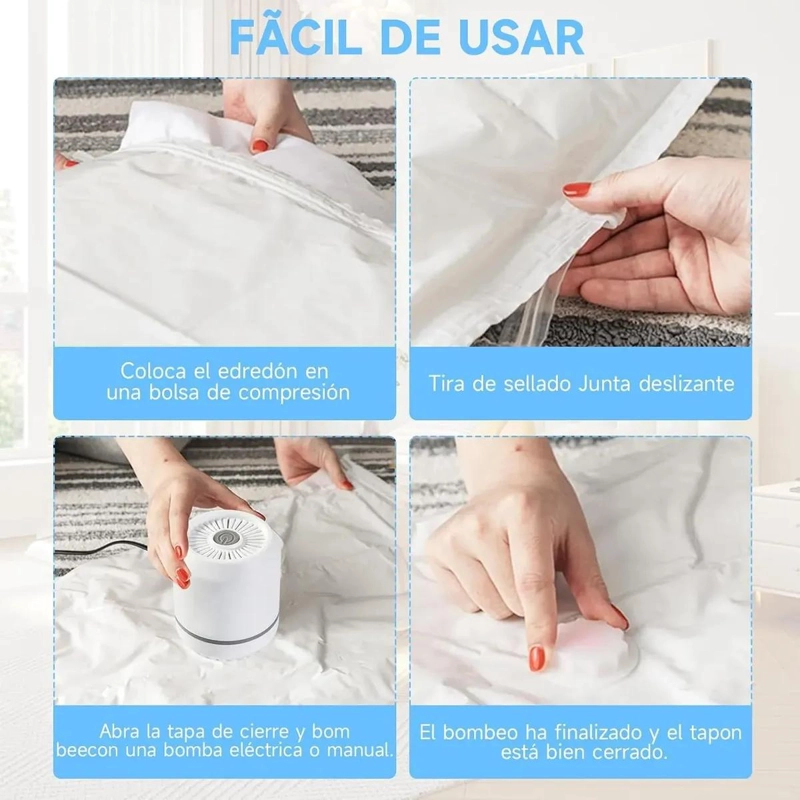 BOLSAS ORGANIZADORAS AL VACIO PARA ALMACENAMIENTO EFICIENTE - 5