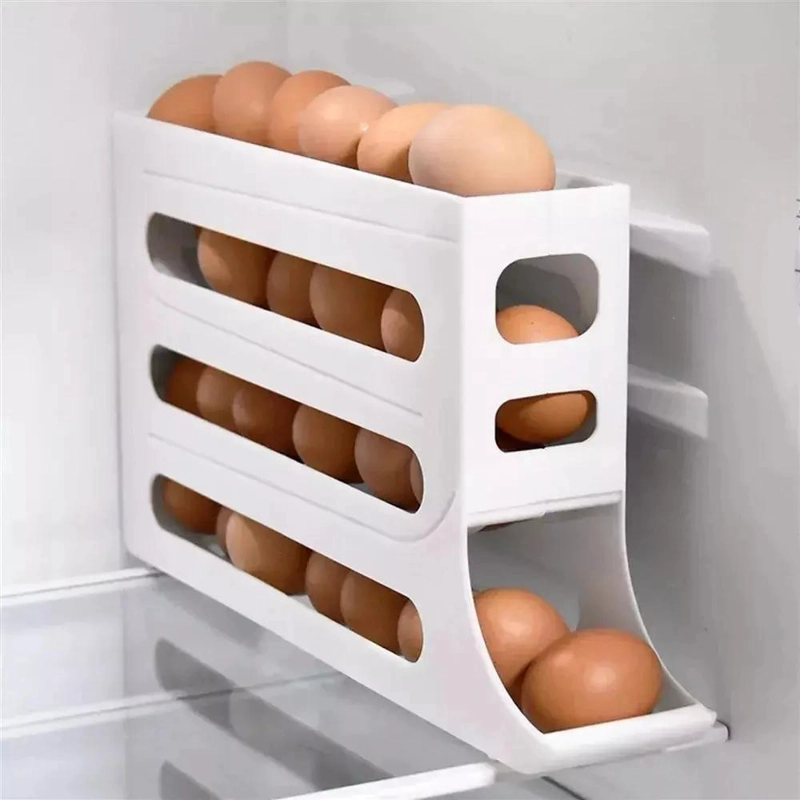 DISPENSADOR ORGANIZADOR DE HUEVOS PARA 30 HUEVOS EN 4 NIVELES - 3