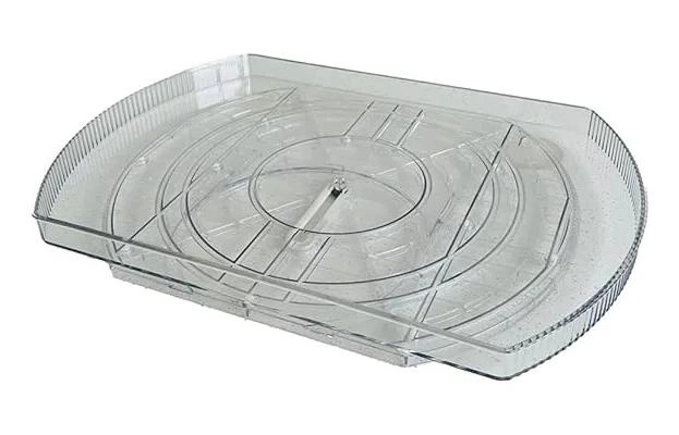 BANDEJA GIRATORIA 360° PARA REFRIGERADOR ORGANIZADOR EFICIENTE - 1