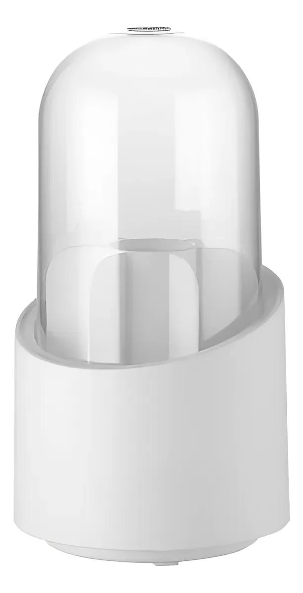 ORGANIZADOR GIRATORIO DE MAQUILLAJE CON TAPA ANTIPOLVO - 1