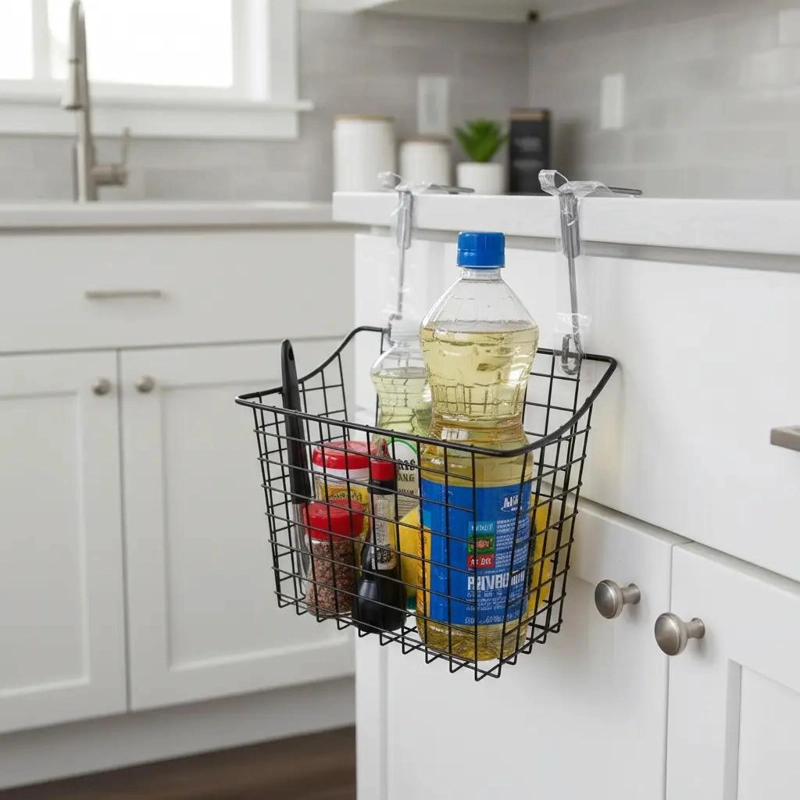ORGANIZADOR DE COCINA TIPO CANASTO PARA UTENSILIOS - 9