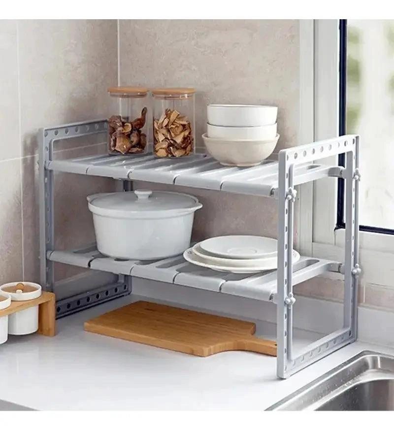 ORGANIZADOR MULTIUSO AJUSTABLE PARA COCINA Y BAÑO - 4