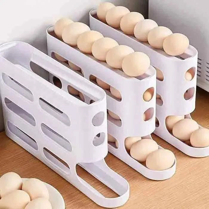 ORGANIZADOR DISPENSADOR DE HUEVOS PARA 26 UNIDADES - 4