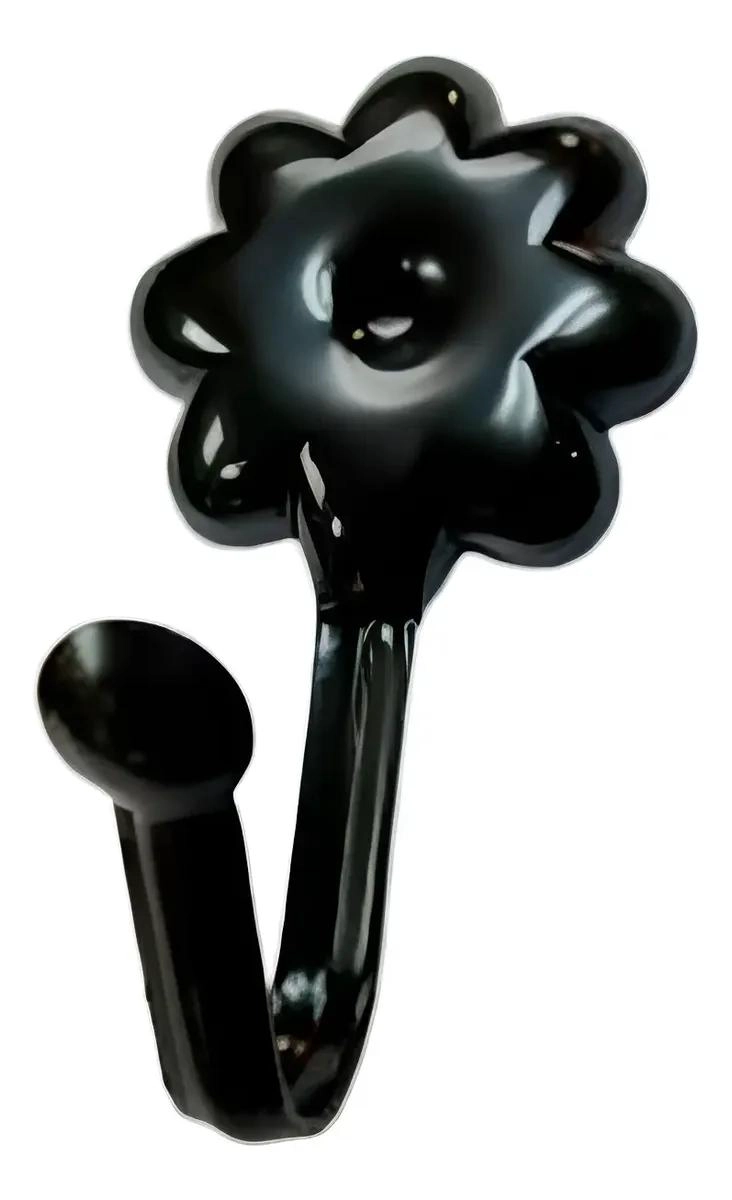 PERCHA MULTIFUNCIONAL DE METAL COLOR NEGRO - 2