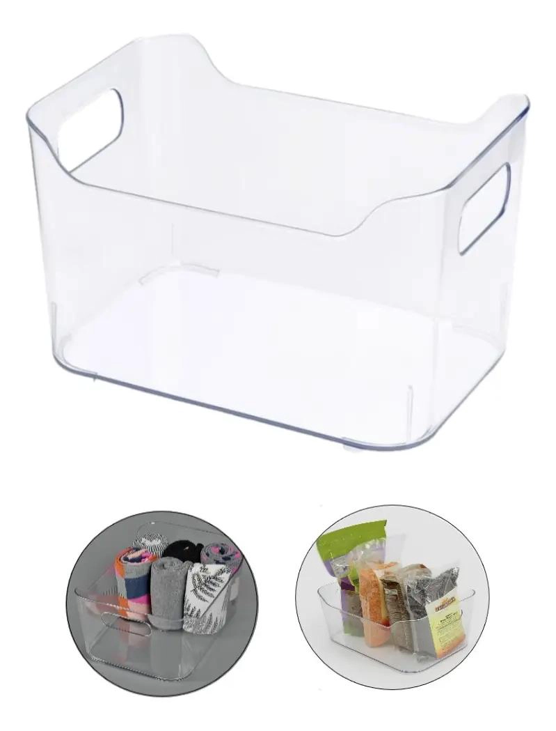 PACK DE 4 CAJAS ORGANIZADORAS ACRILICAS PARA REFRIGERADOR - 1