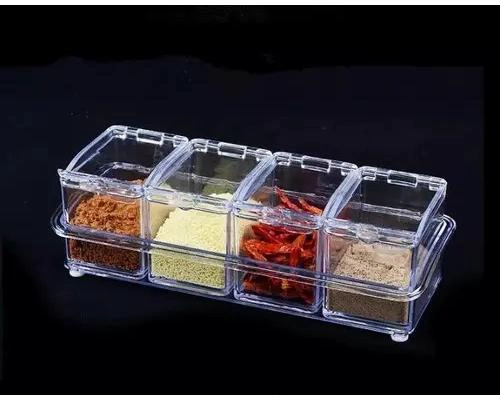 SET DE 4 FRASCOS ORGANIZADORES PARA ESPECIAS MULTIUSO - 2