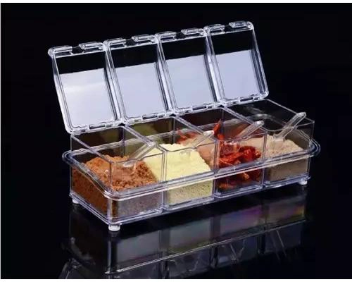 SET DE 4 FRASCOS ORGANIZADORES PARA ESPECIAS MULTIUSO - 4
