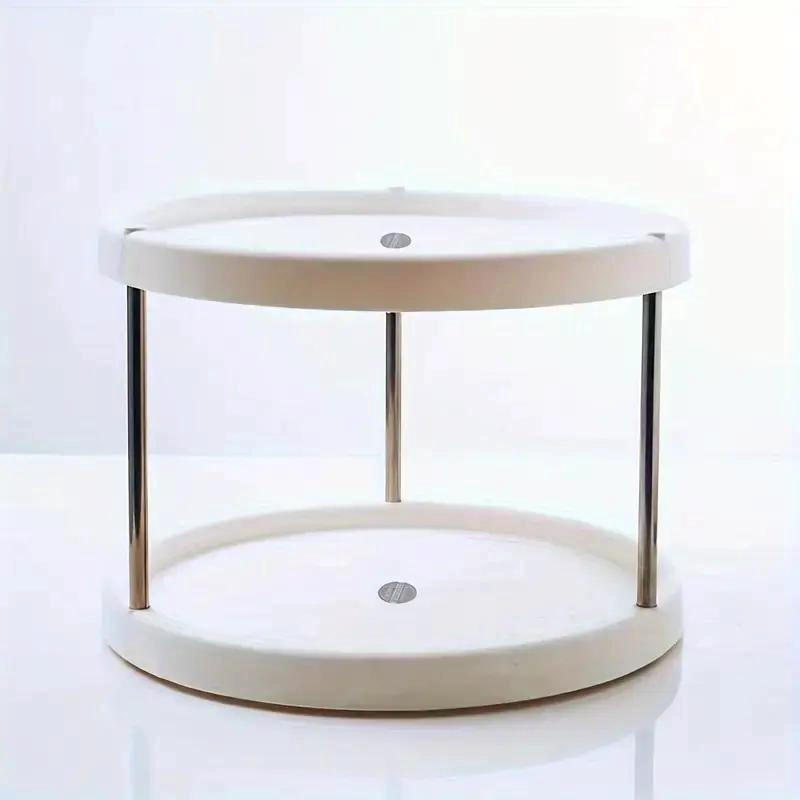 ORGANIZADOR ESPECIERO GIRATORIO DE 2 NIVELES PARA COCINA - 4