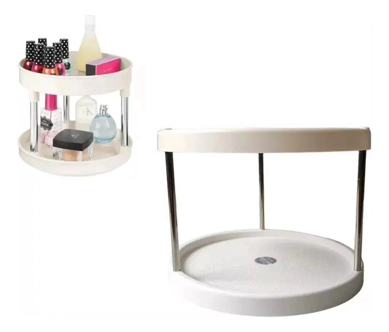 ORGANIZADOR ESPECIERO GIRATORIO DE 2 NIVELES PARA COCINA - 7