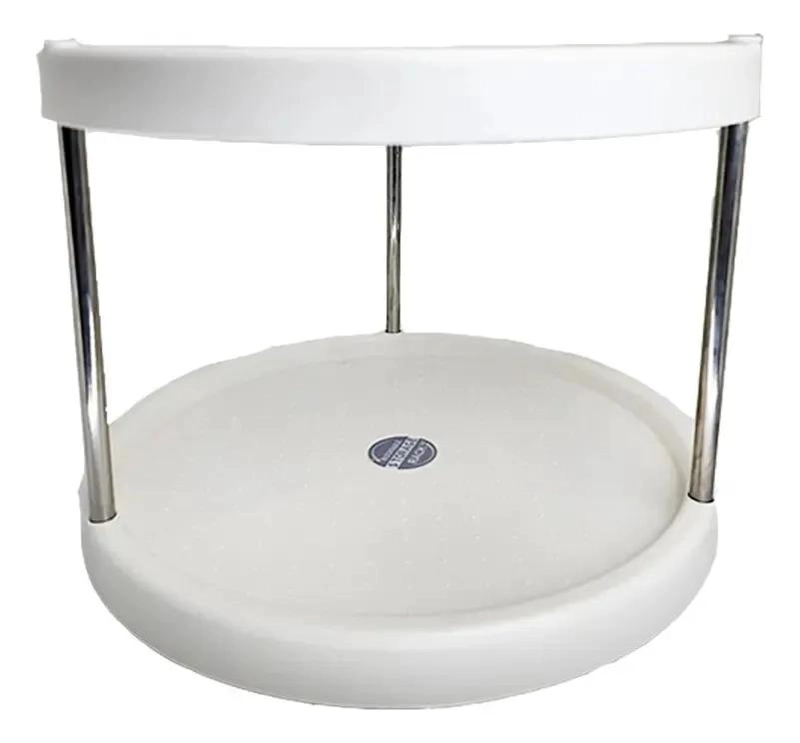 ESTANTE ESPECIERO GIRATORIO DE 2 NIVELES PARA COCINA - 1
