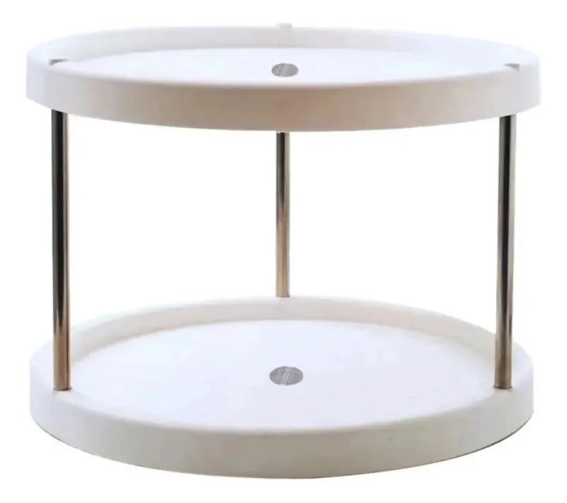 ESTANTE ESPECIERO GIRATORIO DE 2 NIVELES PARA COCINA - 2
