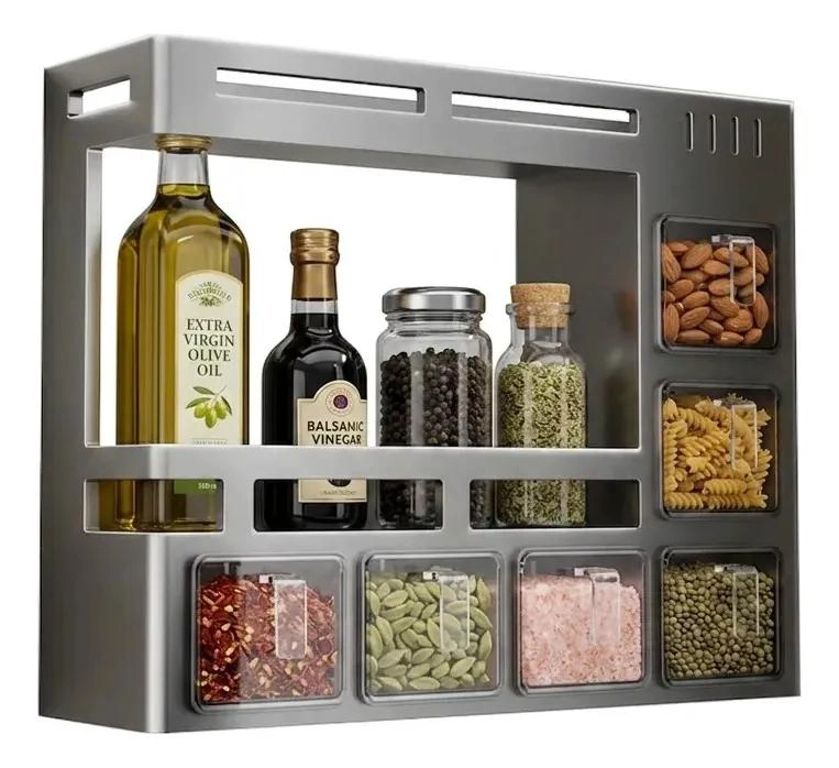 ORGANIZADOR MODULAR FLOTANTE PARA ESPECIAS Y CONDIMENTOS - 1