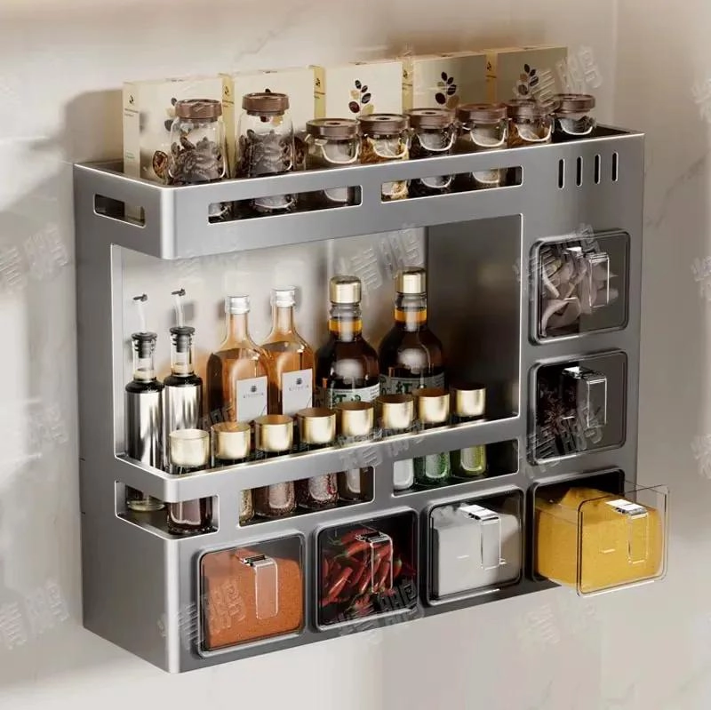 ORGANIZADOR MODULAR FLOTANTE PARA ESPECIAS Y CONDIMENTOS - 6