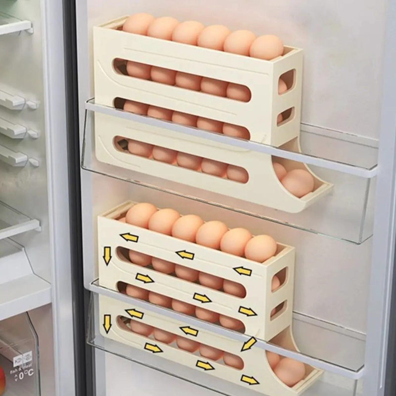 DISPENSADOR DE HUEVOS DESLIZANTE PARA REFRIGERADOR - 7