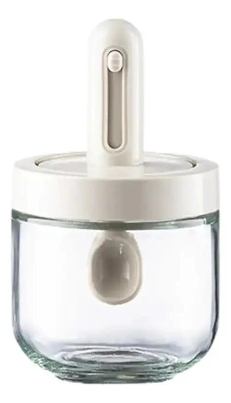 TARRO ORGANIZADOR DE ESPECIAS CON CUCHARA TELESCOPICA - 1