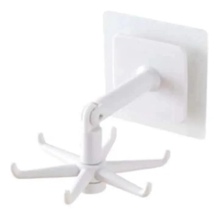 SOPORTE DE PARED MULTIUSO PARA COCINA CON 6 GANCHOS - 1