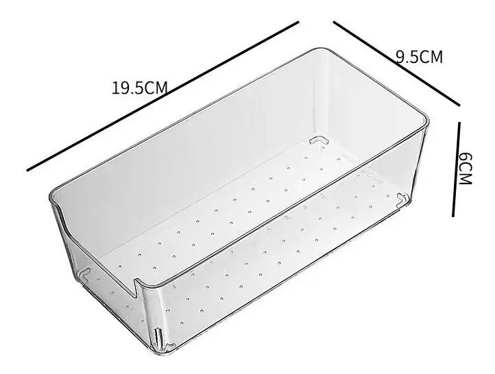 SET DE 4 CAJAS ORGANIZADORAS PARA REFRIGERADOR Y DESPENSA - 7