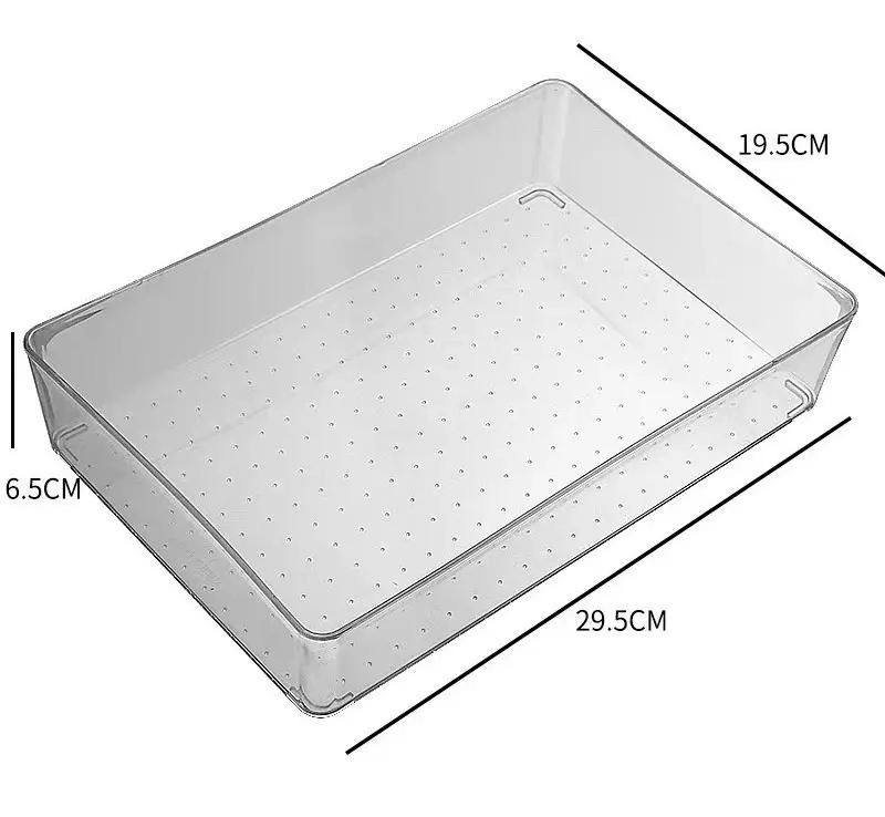 SET DE 4 CAJAS ORGANIZADORAS PARA REFRIGERADOR Y DESPENSA - 9