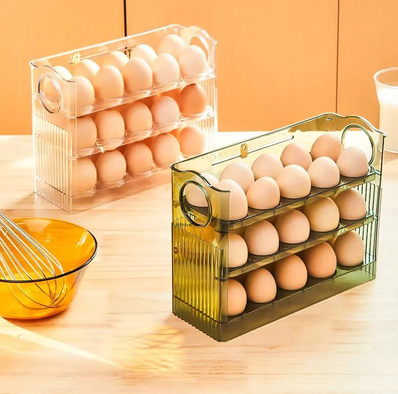 CAJA ORGANIZADORA PARA HUEVOS CAPACIDAD 30 UNIDADES - 4