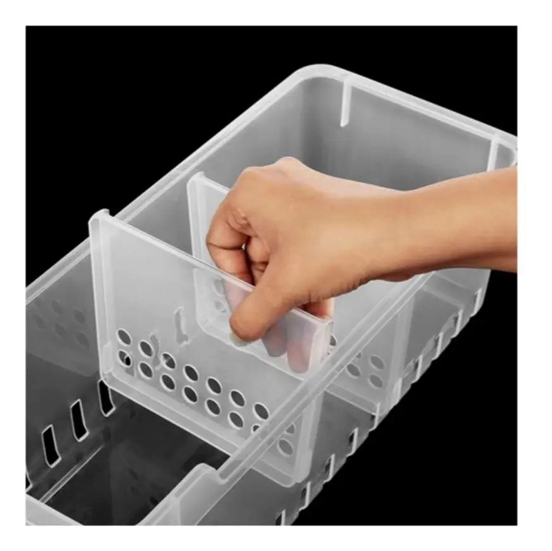 ORGANIZADOR DE COCINA Y REFRIGERADOR CON DIVISIONES AJUSTABLES - 8