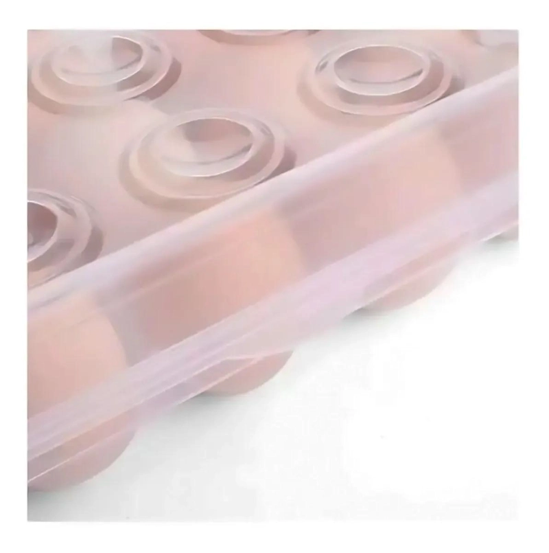 ORGANIZADOR DE HUEVOS APILABLE PARA 15 UNIDADES PACK DE 2 - 5