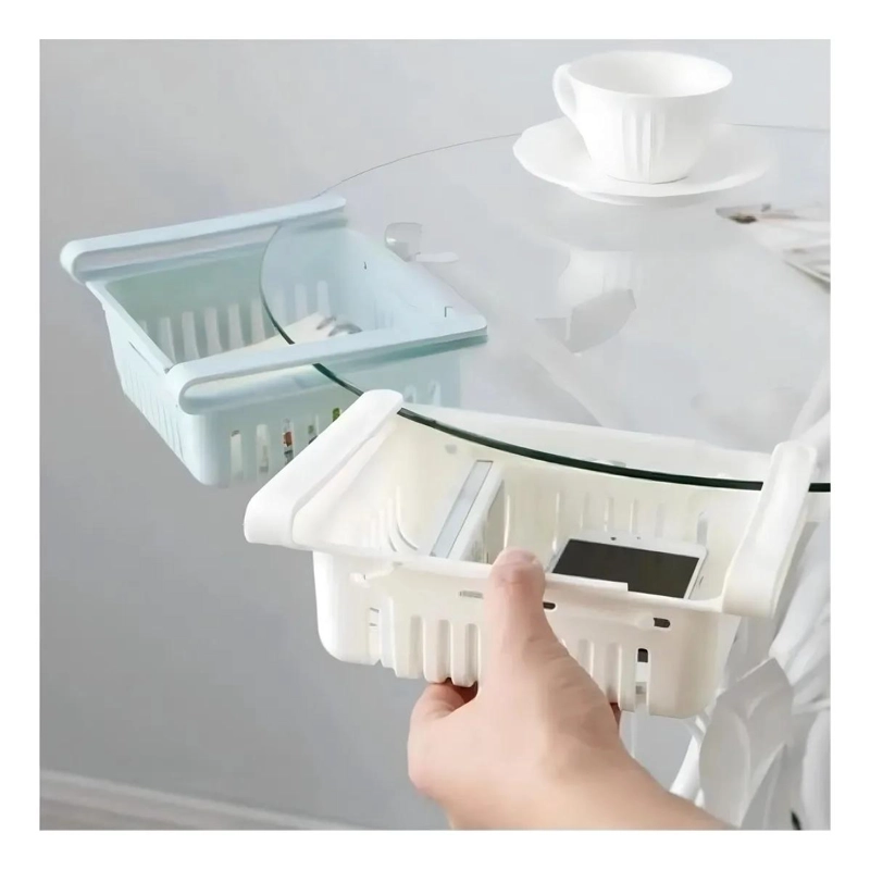 ORGANIZADOR DE GAVETAS PLASTICAS PARA REFRIGERADOR PACK 4 - 3