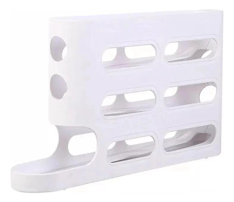 DISPENSADOR DE HUEVOS ORGANIZADOR DE 26 HUEVOS PARA COCINA - 3