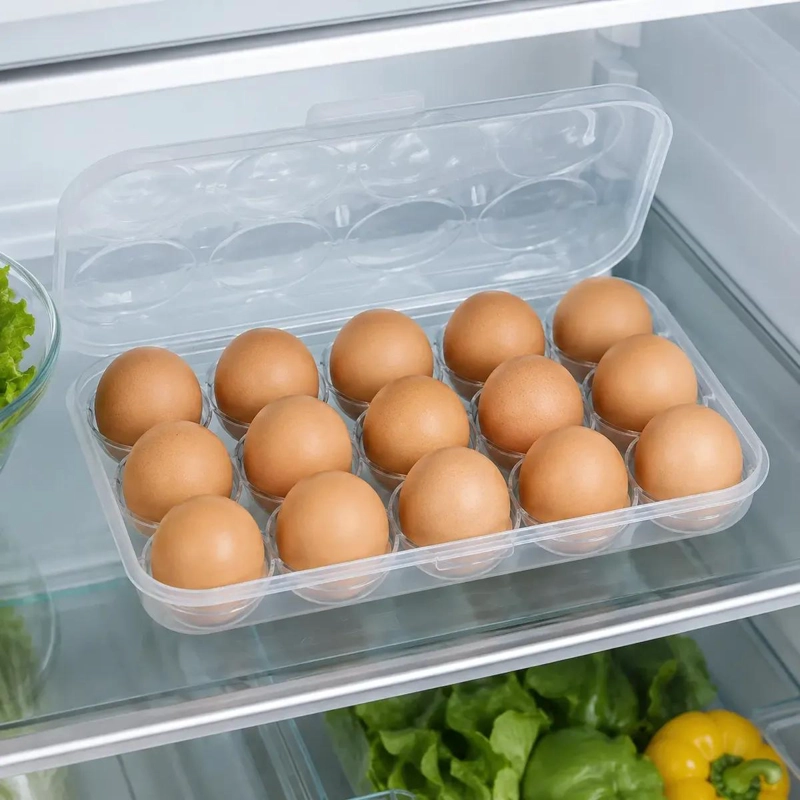 ORGANIZADOR DE HUEVOS PARA REFRIGERADOR 15 UNIDADES - 2