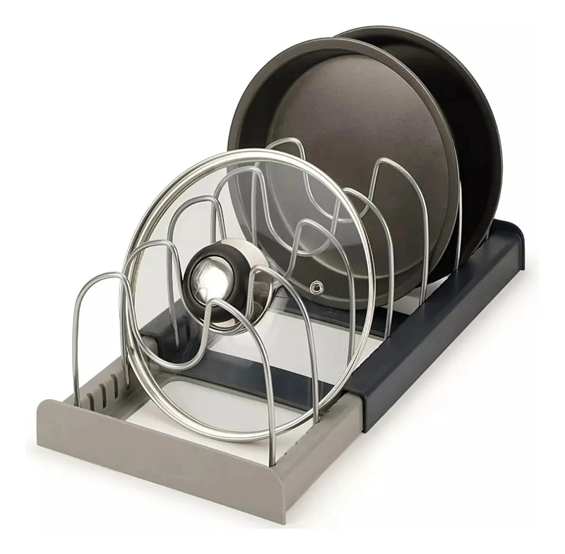 ORGANIZADOR EXPANSIBLE PARA TAPAS Y OLLAS DE COCINA - 1
