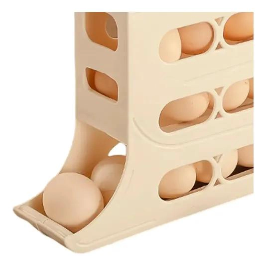 SOPORTE ORGANIZADOR VERTICAL PARA HUEVOS DE COCINA - 3