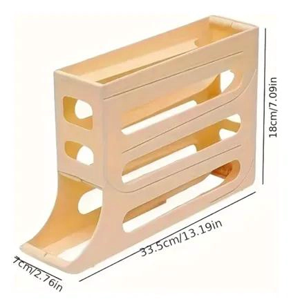 SOPORTE ORGANIZADOR VERTICAL PARA HUEVOS DE COCINA - 4