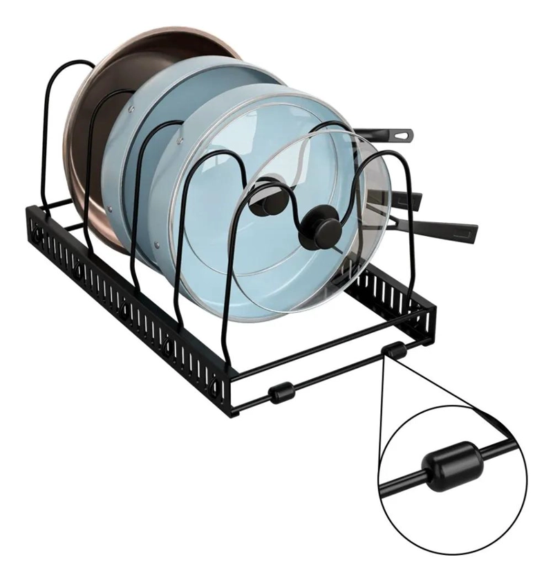 ORGANIZADOR EXPANDIBLE PARA OLLAS Y SARTENES DE COCINA - 8
