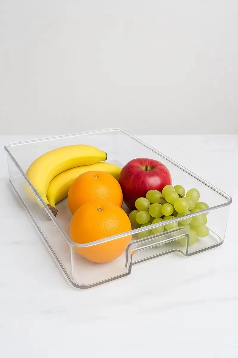 ORGANIZADOR TRANSPARENTE PARA REFRIGERADOR Y DESPENSA - 2