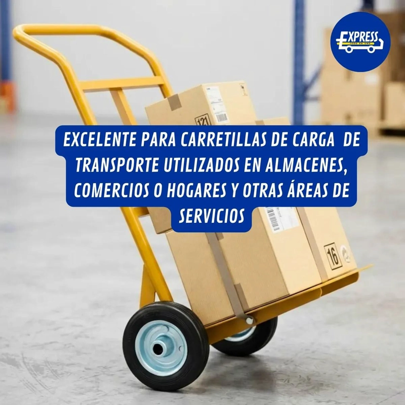 PACK DE 2 RUEDAS MACIZAS DE 5 PULGADAS PARA CARGA PESADA - 4
