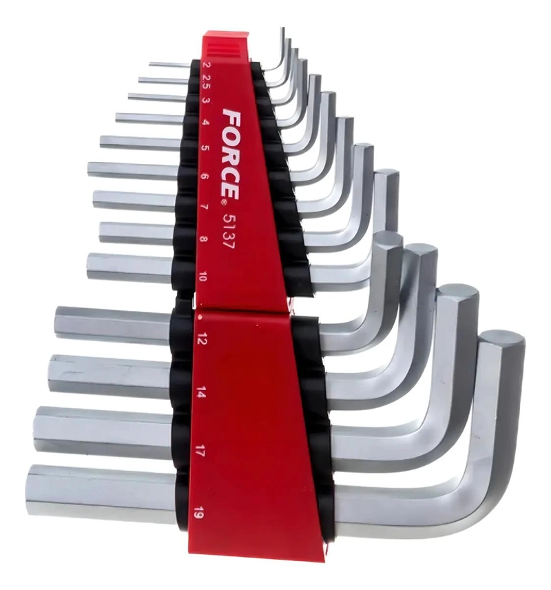 JUEGO DE LLAVES ALLEN 2.0 A 19 MM 13 PZAS - 6