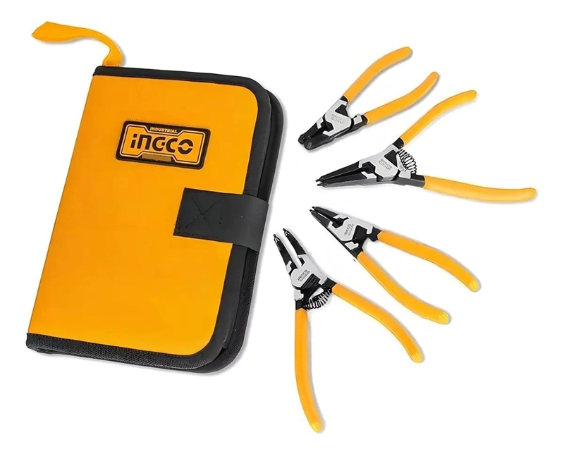 SET DE ALICATES DE ACERO INOXIDABLE 4 PIEZAS - 1