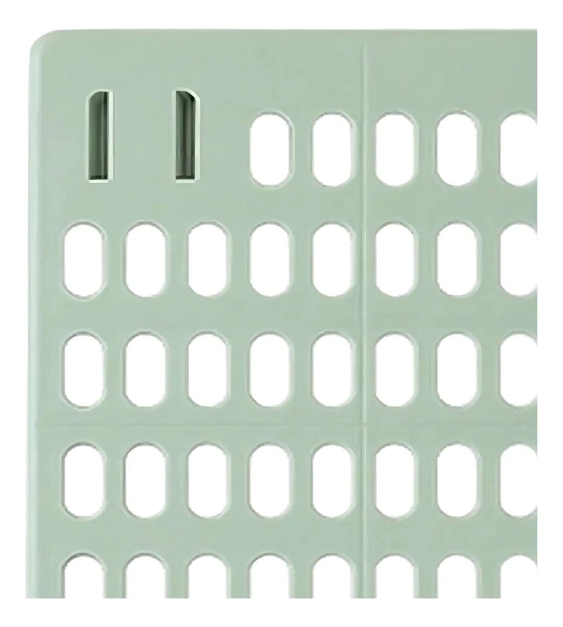 ESTANTE ORGANIZADOR DE PARED AUTOADHESIVO COLOR VERDE PARA MULTIPLES USOS - 3
