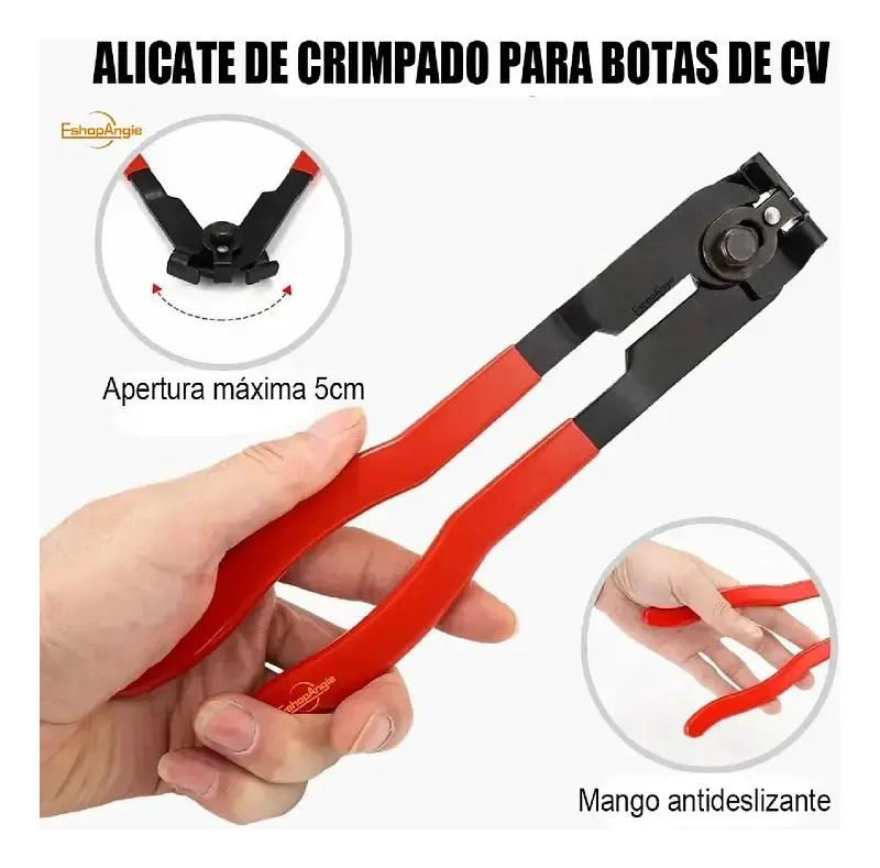 JUEGO DE ALICATES PARA INSTALACION DE ABRAZADERAS DE JUNTA CV - 5