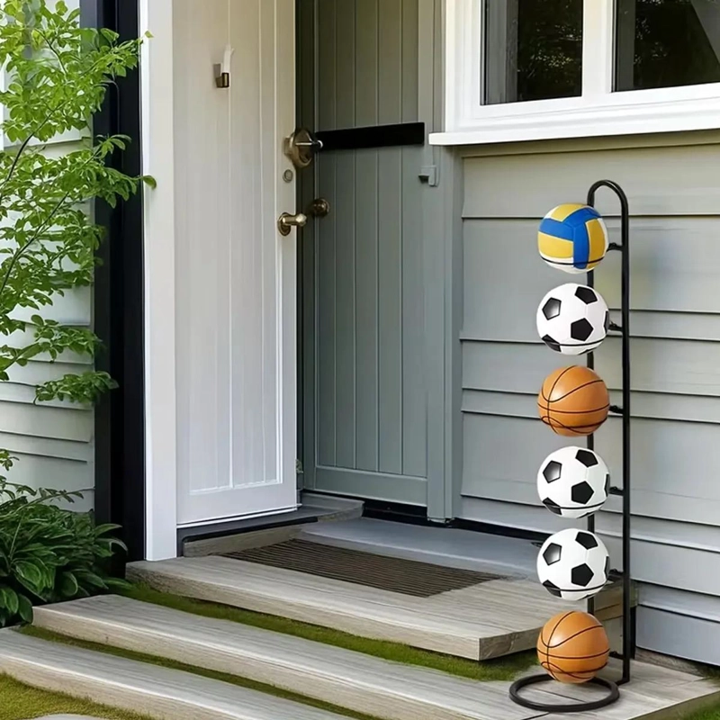 ORGANIZADOR VERTICAL DE BALONES DE 5 NIVELES EN METAL - 5