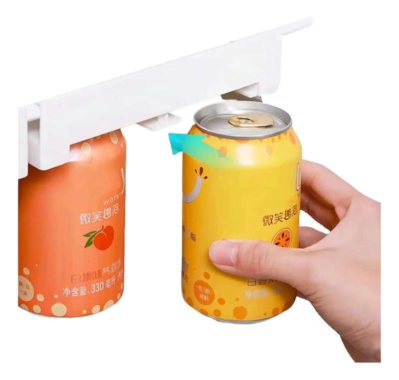 ORGANIZADOR COLGANTE PARA LATAS DE REFRIGERADOR COLOR BLANCO - 1