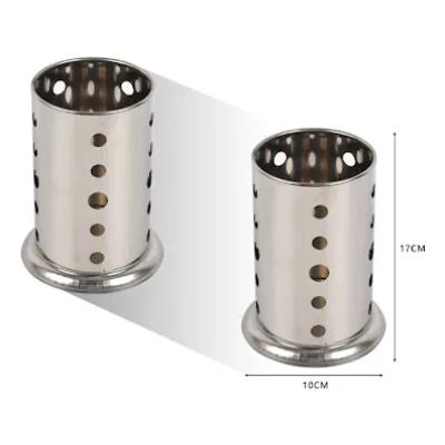 TUBO METALICO PARA PALILLOS DE 17 CM CON DISEÑO ELEGANTE - 3