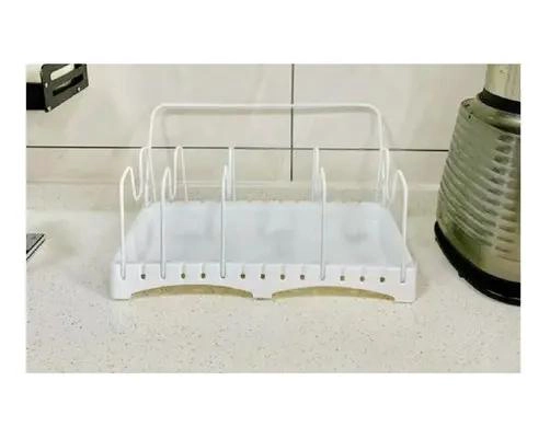 ORGANIZADOR AMPLIABLE PARA SARTENES Y TAPAS DE COCINA - 2