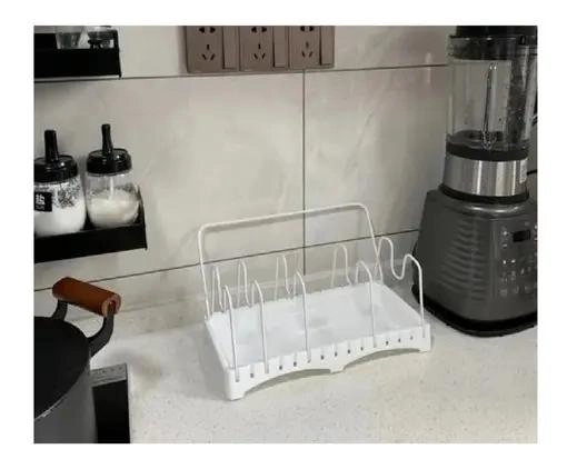ORGANIZADOR AMPLIABLE PARA SARTENES Y TAPAS DE COCINA - 3