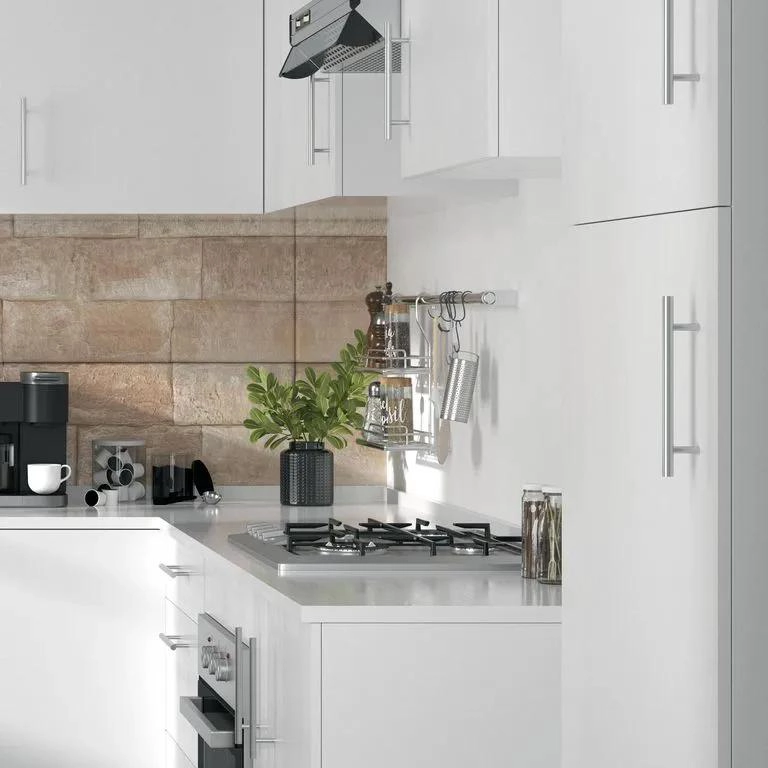 BARRA ORGANIZADOR DE COCINA CON 8 GANCHOS PARA UTENSILIOS - 2
